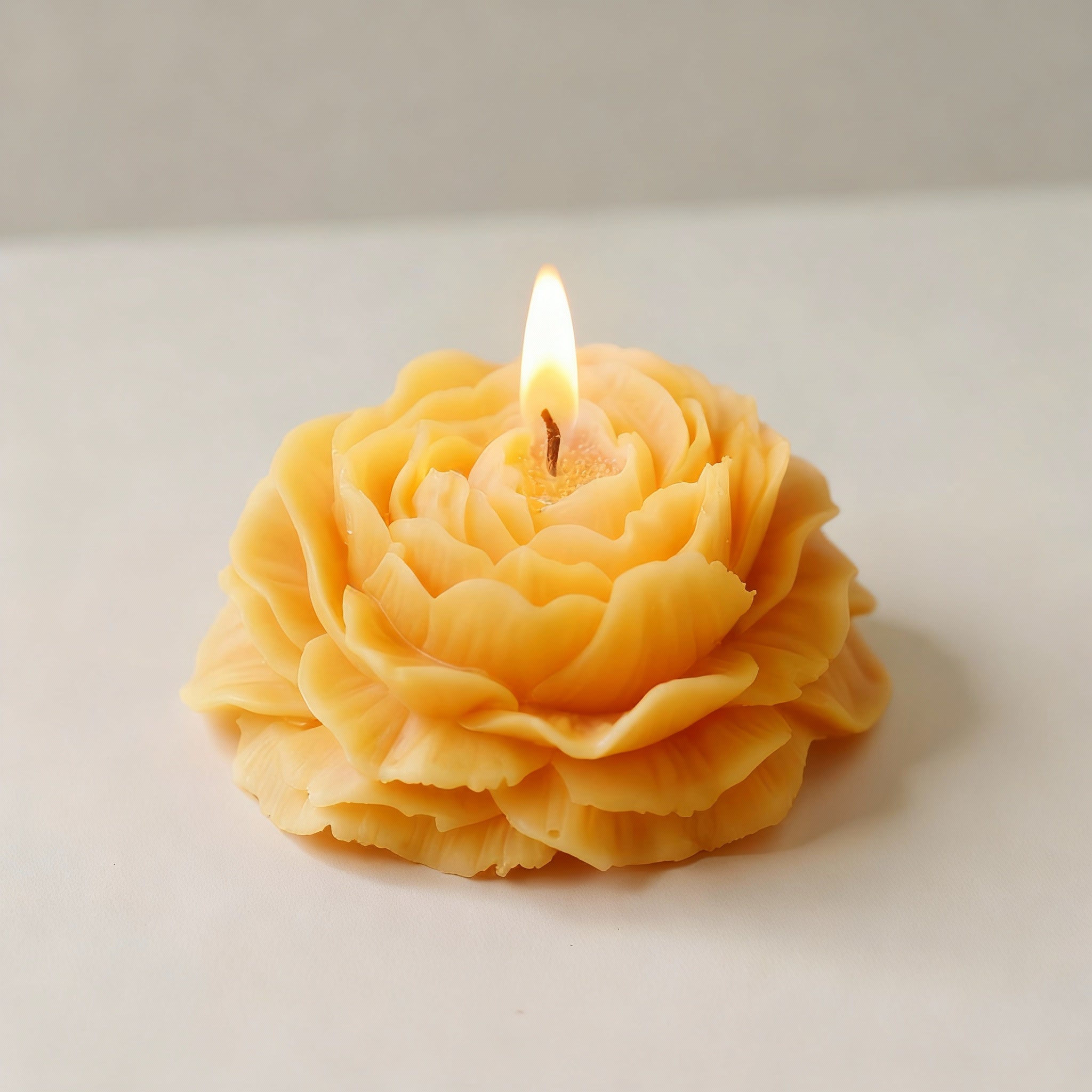 Peony Flower Scented Candle – Elegant Decorative Gift